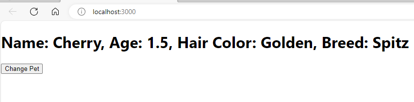 Example of Creating a Class Component