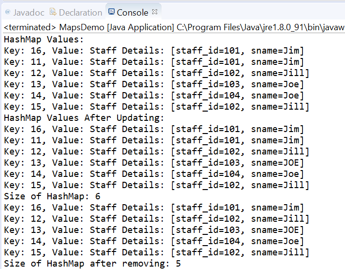 Understanding Map Collection in Java - Implementing HashMap