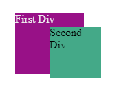 Two Overlapping Divs