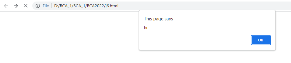 Demonstrating an Example of onLoad() and onBeforeUnload() in JavaScript