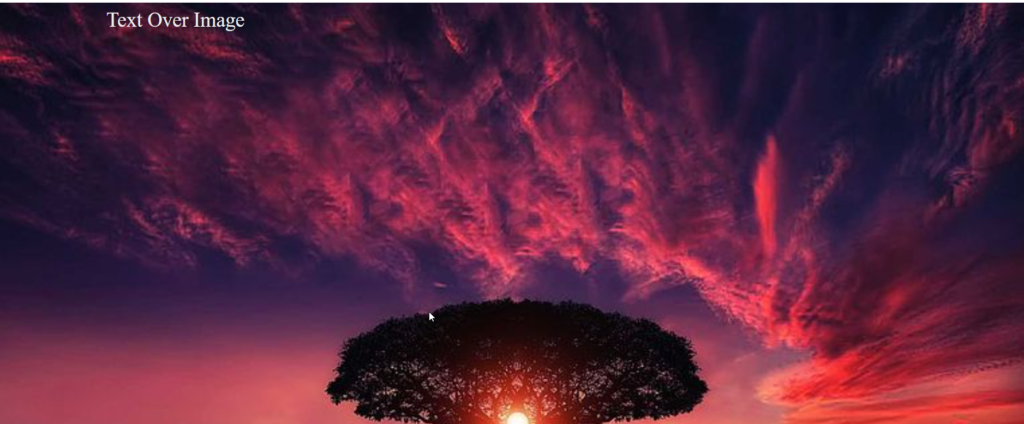 An Example of z-index Property