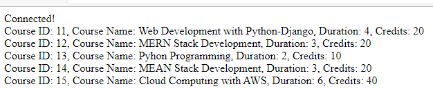 A Simple Example of fetch_assoc() Function in PHP - Retrieving the Result of a Select Query